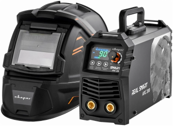 Аппарат инверторный Сварог REAL SMART ARC 200 (Z28303) Black Маска+краги